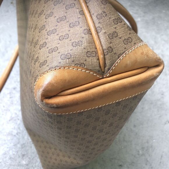 Vintage Gucci Micro GG Tote - Picture 5 of 14